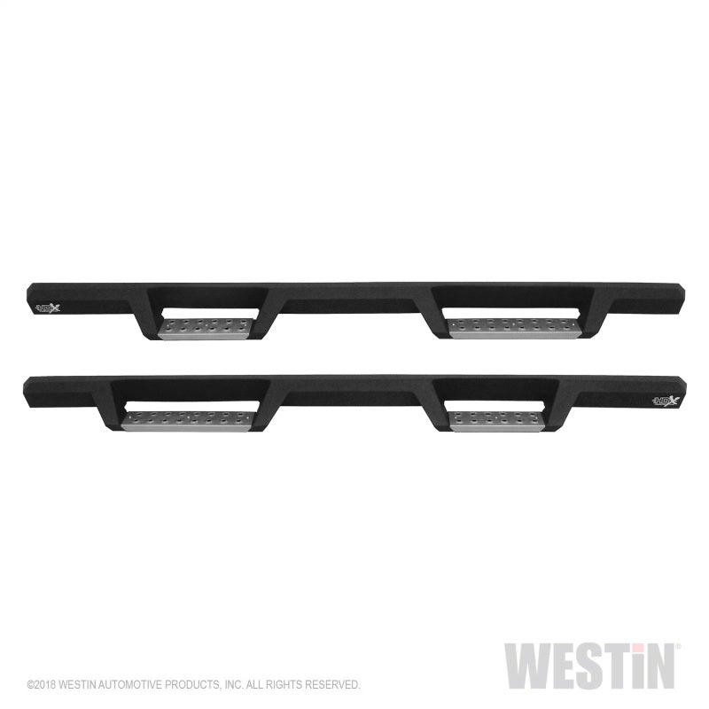 Westin/HDX 15-18 Chevrolet/GMC Colorado/Canyon Crew Cab HDX Stainless Drop Nerf Step Bar - Black-thumbmail-2