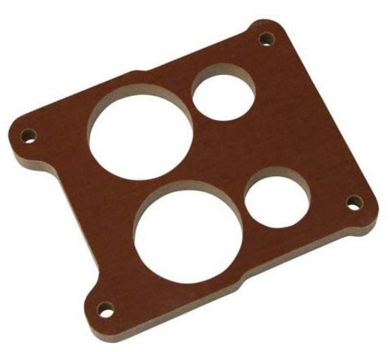 Moroso Quadrajet Carburetor Spacer - 4 Hole Plenum - 1/2in - Phenolic-thumbmail-1