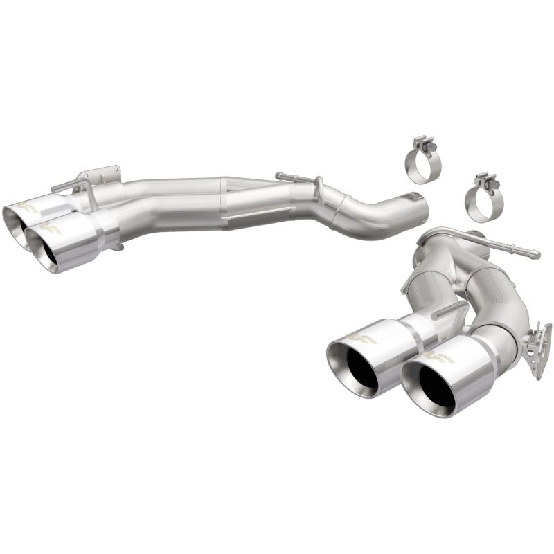 MagnaFlow 2016 Chevy Camaro 6.2L V8 Race Axle Back w/ Quad Polished Tips-thumbmail-2
