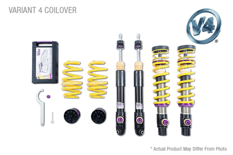 KW Coilover Kit V4 Early 2015 BMW M3 F80 Sedan w/o EDC-thumbmail-1