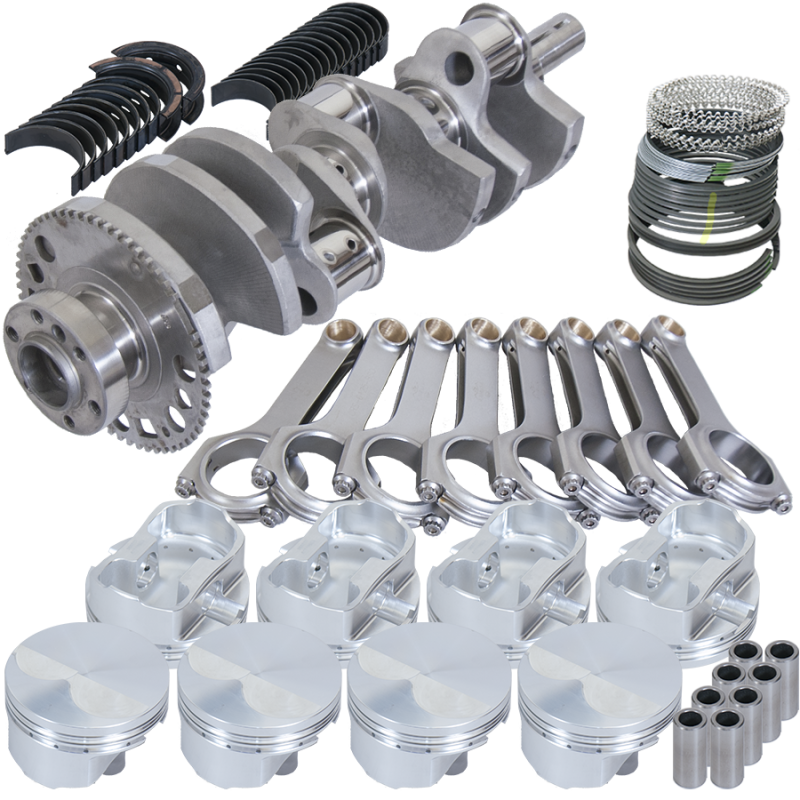 Eagle Chevrolet LS2/LQ9/LQ4 403-408 4340 Forged Rotating Assembly w/ Arias -3.1cc Pistons Kit-thumbmail-1