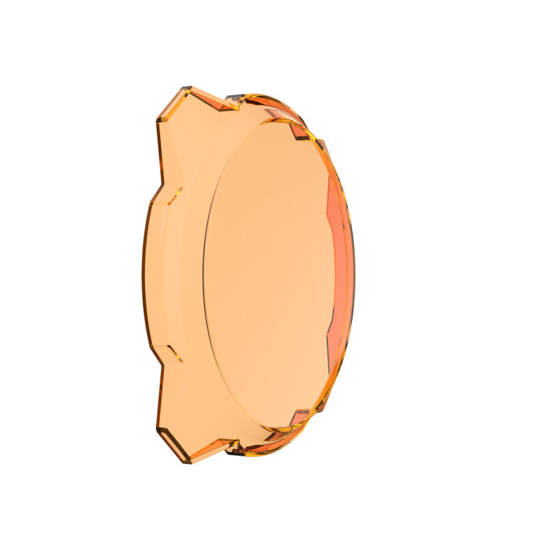 KC HiLiTES 6in. Hard Shield/Cover for Gravity Pro6 LED Lights (Single) - Amber-thumbmail-2