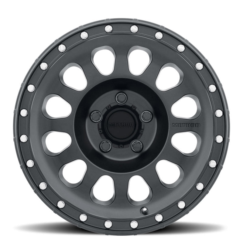 Method MR315 17x8.5 0mm Offset 5x5 71.5mm CB Matte Black Wheel-thumbmail-2