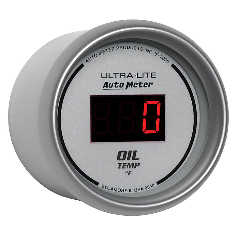 Autometer Ultra-Lite 52MM 0-340 Deg F Digital Oil Temperature-thumbmail-2