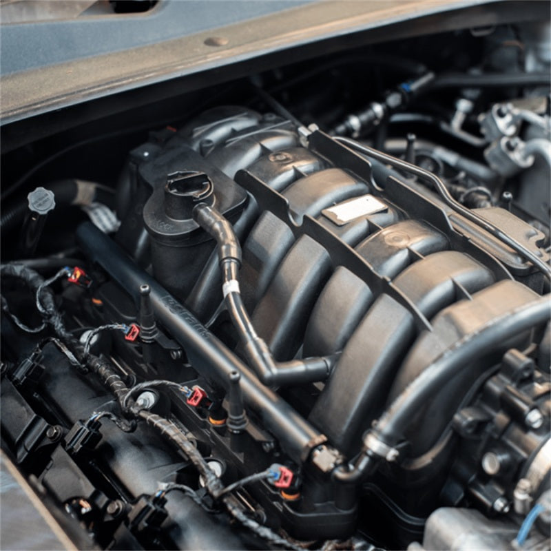 Grams Performance 05-18 Dodge Hemi 5.7L/6.1L/6.2L/6.4L Fuel Rail - Black-thumbmail-4