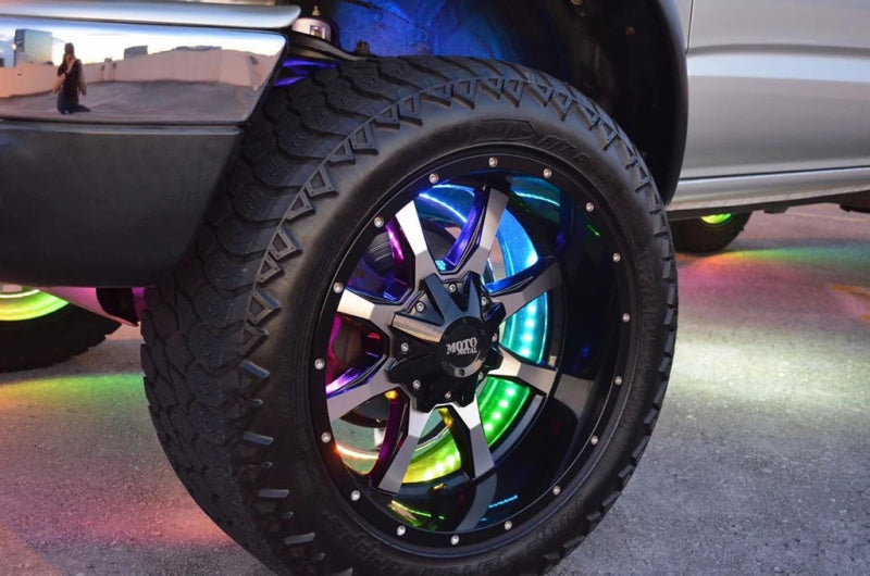Oracle LED Illuminated Wheel Rings - ColorSHIFT Dynamic - ColorSHIFT - Dynamic-thumbmail-5
