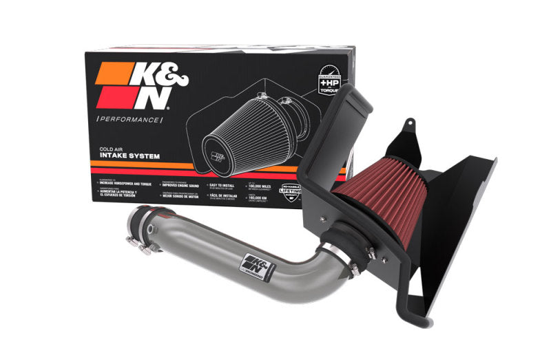 K&N Typhoon 2022 Hyundai Kona N L4-2.0L F/I Turbo Performance Air Intake System-thumbmail-5