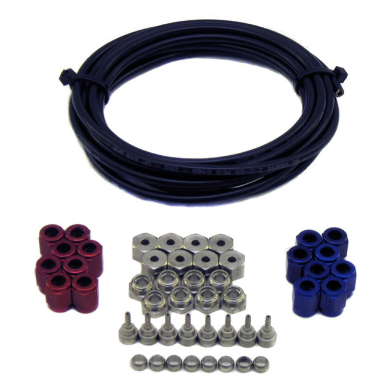 Nitrous Express D-2 Black Hose Conversion for 4 Cyl Direct Port Systems-thumbmail-1