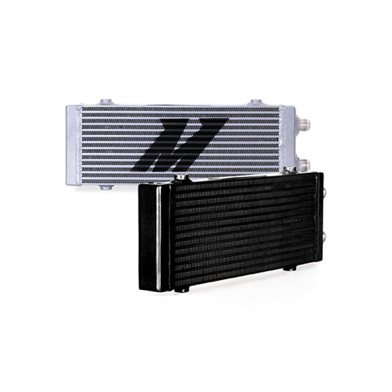 Mishimoto Universal Medium Bar and Plate Dual Pass Black Oil Cooler-thumbmail-1