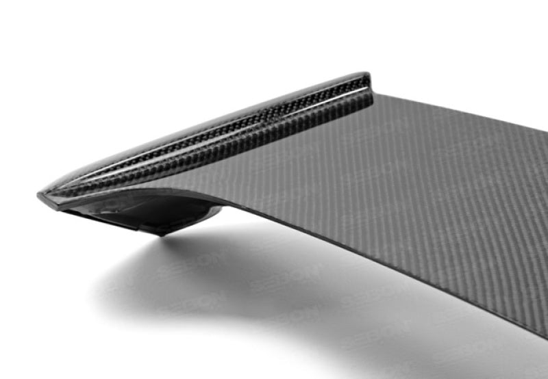 Seibon 08-10 Subaru WRX/STi Hatchback OEM-style Carbon Fiber Rear Spoiler Shaved-thumbmail-1