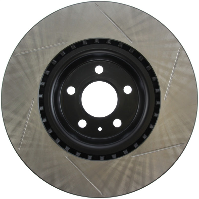 StopTech Power Slot 12 Audi A6 Quattro/11-12 A7 Quattro / 07/11-13 S4 Front Right Slotted Rotor-thumbmail-4