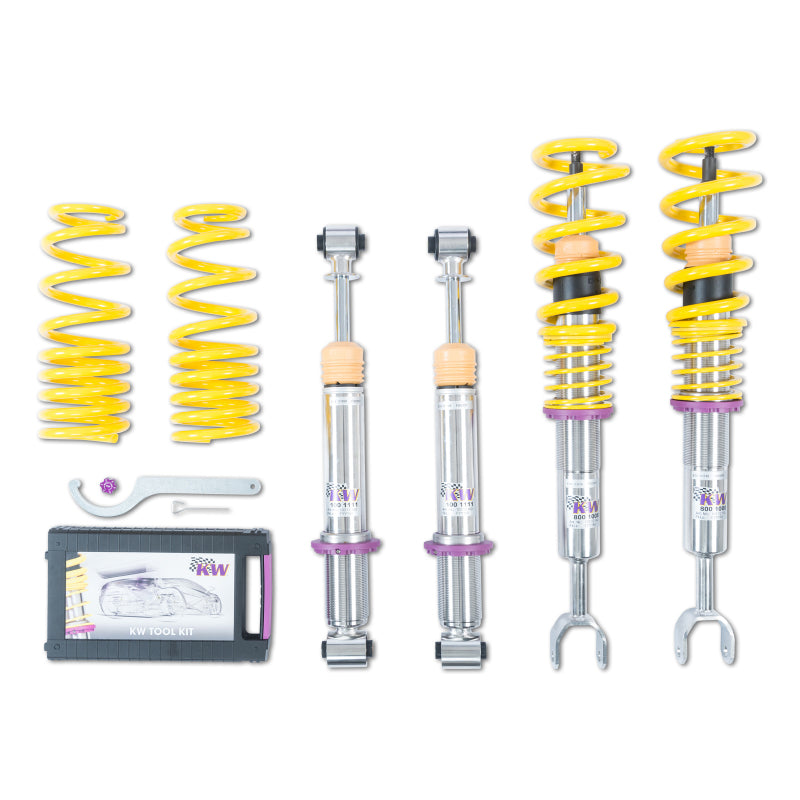 KW Coilover Kit V1 Audi A4 S4 (8D/B5 B5S) Sedan + Avant; Quattro incl. S4; all engines-thumbmail-2