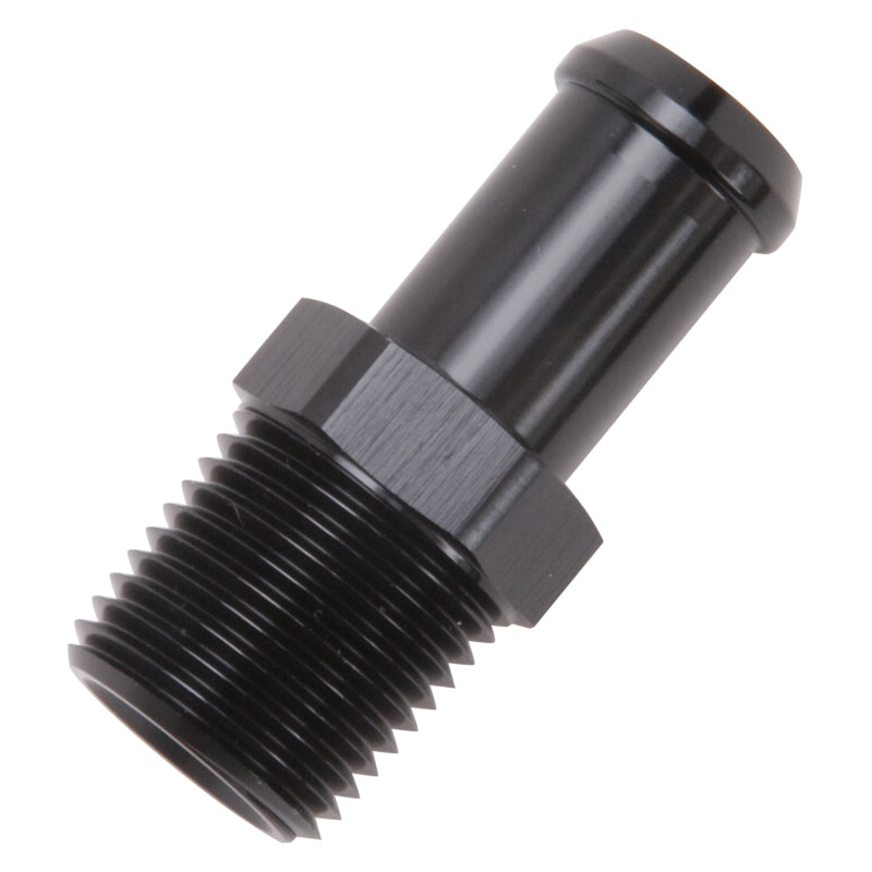 Edelbrock Hose End Straight 1/2In NPT to 5/8In Barb Black Anodize-thumbmail-3