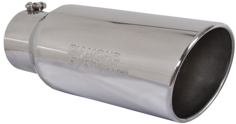 Diamond Eye TIP 4in-7inX18in BOLT-ON ROLLED ANGLE 15-DEGREE ANGLE CUT: EMBOSSED DIAMOND EYE-thumbmail-1