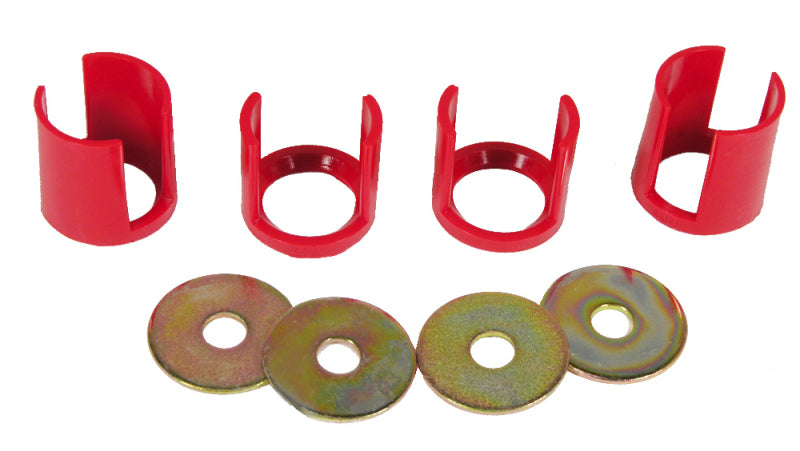 Prothane 60+ Jaguar MKI/MKII Upper Front or Rear Torque Arm Bushings - Red-thumbmail-1