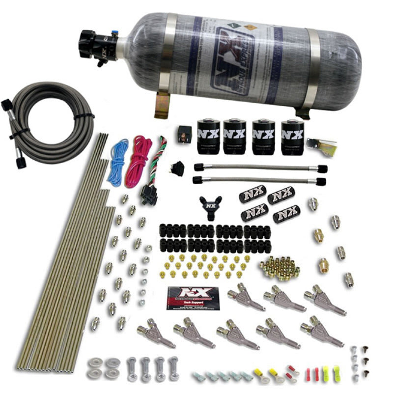 Nitrous Express Vortech Nozzle Nitrous Kit w/12lb Composite Bottle-thumbmail-2