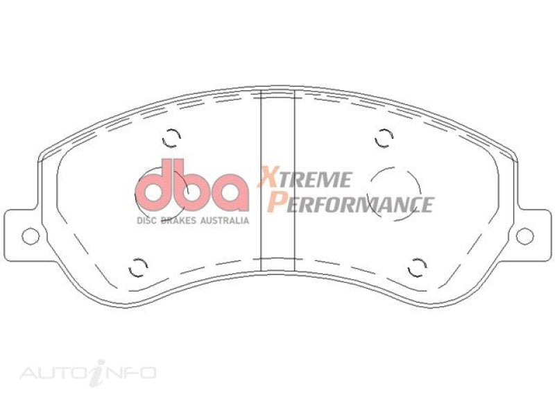 DBA 06-18 Ford Transit XP Extreme Performance Brake Pads-thumbmail-2