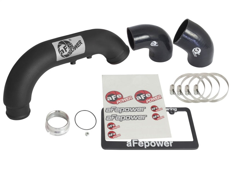 aFe BladeRunner 3in Black IC Tube Cold Side w/ Coupling & Clamp Kit 2016 GM Colorado/Canyon 2.8L-thumbmail-6