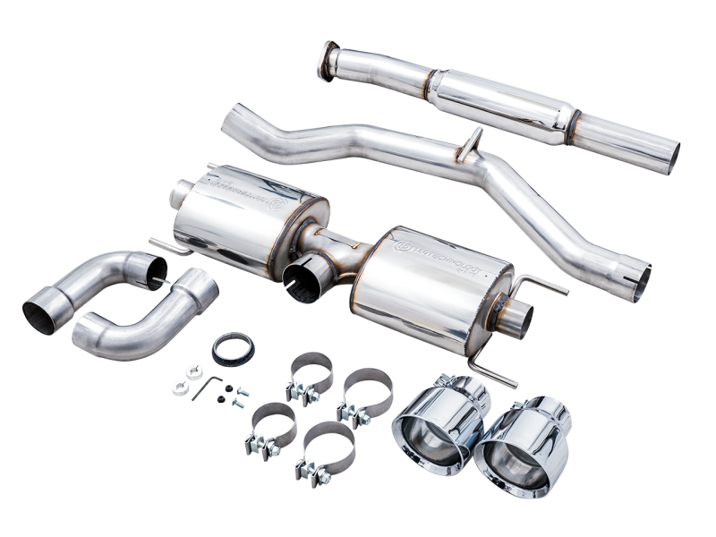 AWE Subaru BRZ/ Toyota GR86/ Toyota 86 Touring Edition Cat-Back Exhaust- Chrome Silver Tips-thumbmail-5