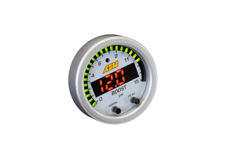 AEM X-Series Pressure 0-15psi Gauge Kit-thumbmail-5