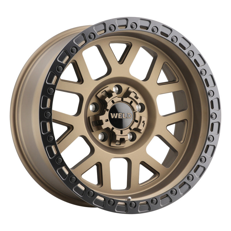 Weld Off-Road W115 17X8.5 Cinch 5X108 5X114.3 ET38 BS6.25 Satin Bronze / Satin Black 72.56-thumbmail-2