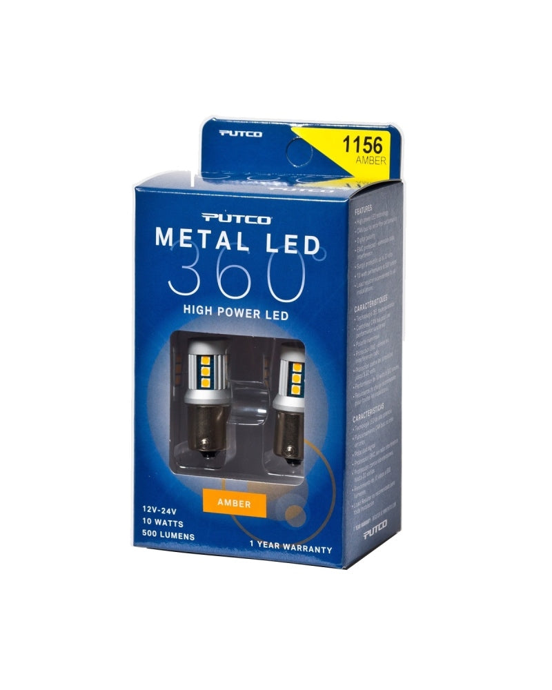 Putco 1156 - Amber Metal 360 LED-thumbmail-2