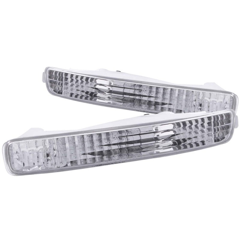 ANZO 1996-1997 Honda Accord Euro Parking Lights Chrome-thumbmail-1