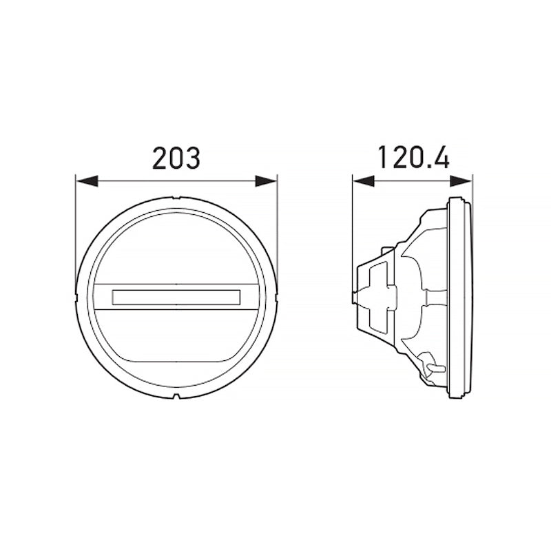 Hella Headlamp INSERT GR 1F8-thumbmail-2