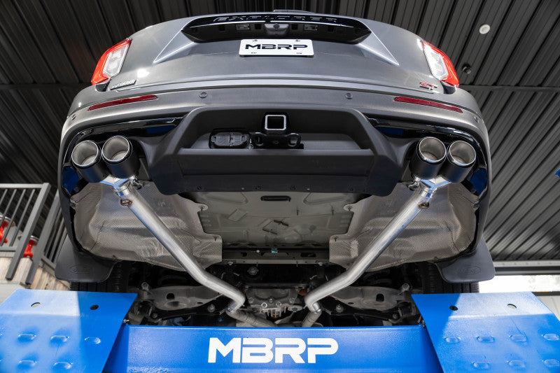 MBRP 20-21 Ford Explorer ST 3.0L EcoBoost Dual Rear Exit Axle Back w/ Quad Carbon Fiber Tips - T304-thumbmail-2