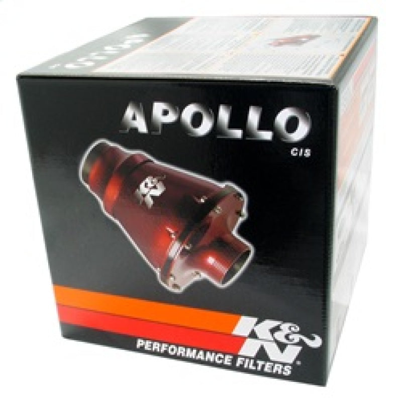 K&N Universal Apollo Black Cold Air Intake - 70mm OD FLG PP-thumbmail-5