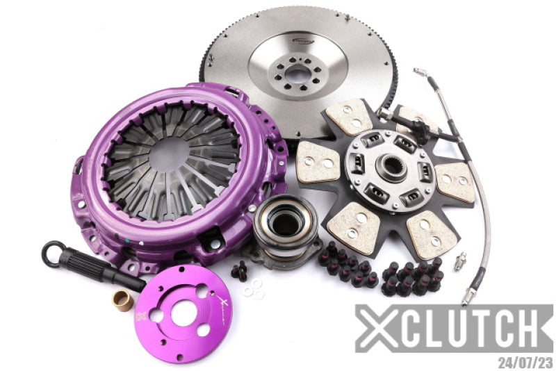 XClutch 09-20 Nissan 370Z Touring Sport 3.7L Stage 2 Sprung Ceramic Clutch Kit-thumbmail-1