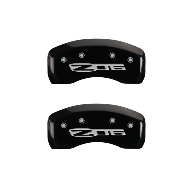 MGP 4 Caliper Covers Engraved Front C5/Corvette Engraved Rear C5/Z06 Black finish silver ch-thumbmail-4