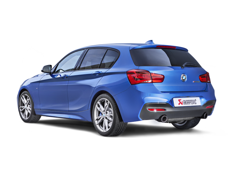 Akrapovic 16-17 BMW M140i (F F21) Evolution Line Cat Back (SS) w/ Carbon Tips (Req. Link Pipe)-thumbmail-2