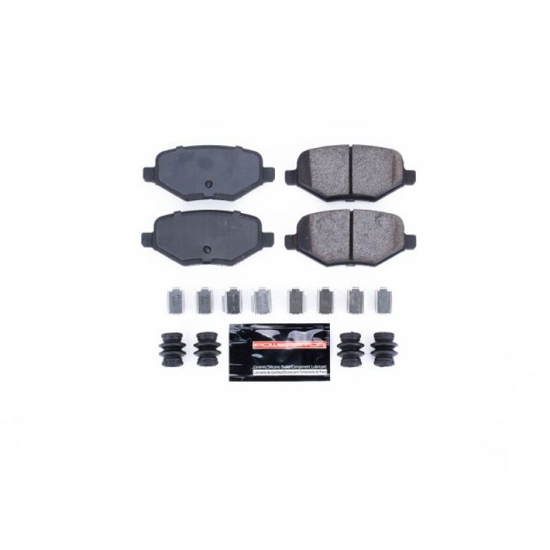 Power Stop 14-15 Ford Edge Rear Z23 Evolution Sport Brake Pads w/Hardware-thumbmail-1