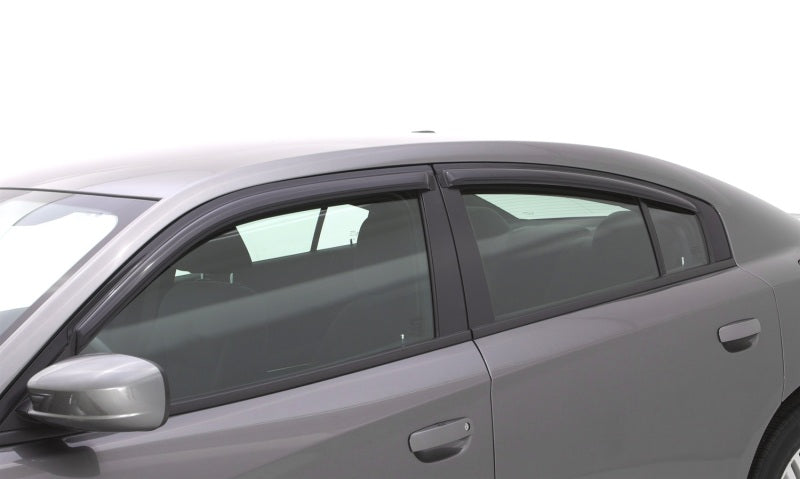 AVS 11-18 Dodge Charger Ventvisor Outside Mount Window Deflectors 4pc - Smoke-thumbmail-8