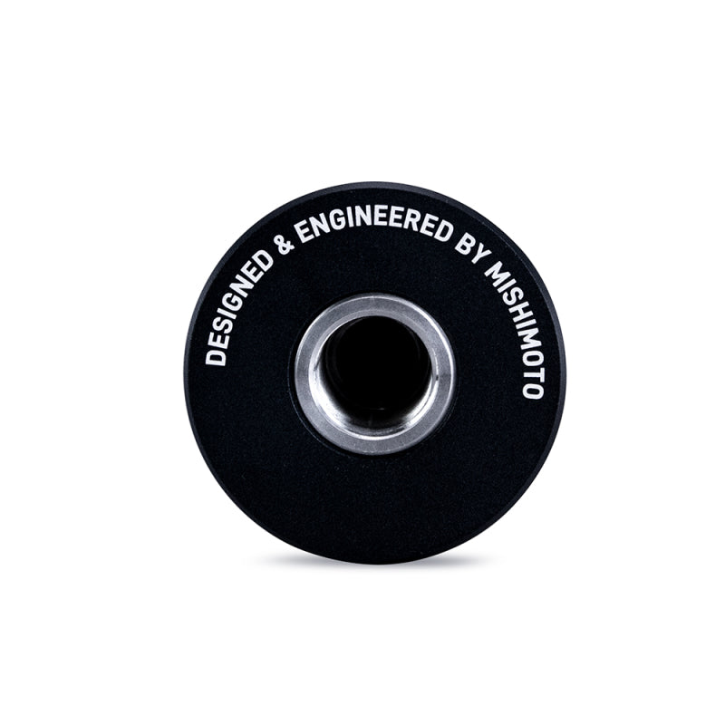Mishimoto Weighted Grip Shift Knob - Black / Black-thumbmail-1