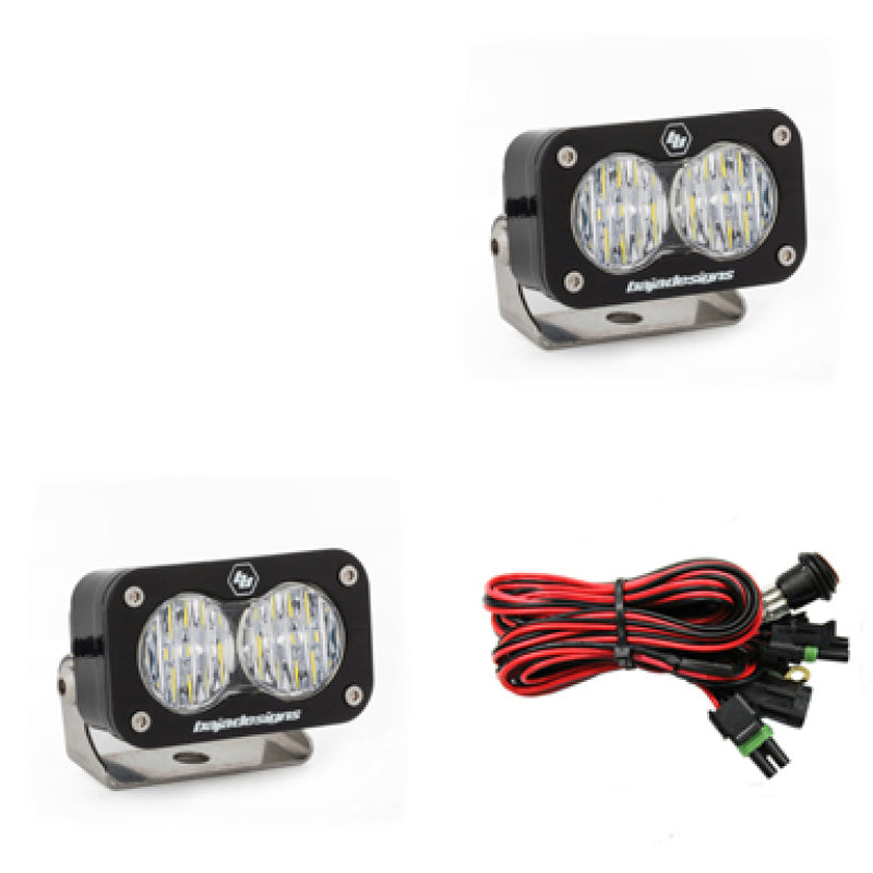 Baja Designs S2 Pro Series LED Light Pods Wide Cornering Pattern - Pair-thumbmail-1