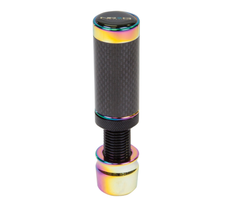 NRG Slimboy Adjustable Shift Knob (M10X1.50) Honda / Acura / Lotus - Carbon Fiber / Neochrome-thumbmail-1