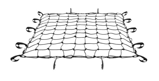 Thule Stretch Cargo Roof Basket Net - Black (Works w/ 1-1/4in. Basket Tubing or Smaller)