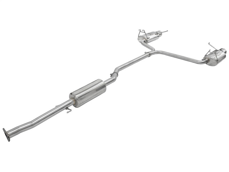 aFe Takeda Exhaust 2.25in to 2in Dia 304SS Cat-Back w/Polished Tips 08-12 Honda Accord Coupe V6 3.5L-thumbmail-3