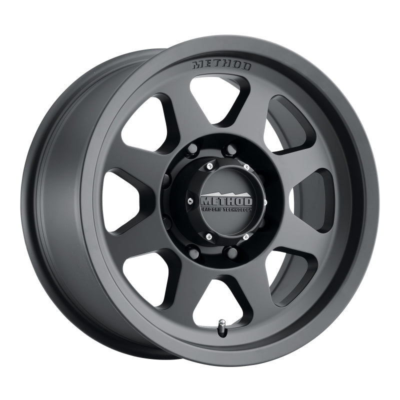 Method MR701 17x9 -12mm Offset 8x6.5 130.81mm CB Matte Black Wheel-thumbmail-2