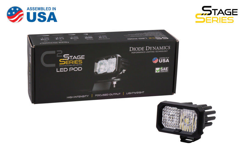 Diode Dynamics Stage Series 2 In LED Pod Sport - White Fog Standard ABL Each-thumbmail-5