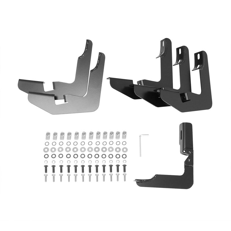 Westin 2015-2017 Chevrolet/GMC Colorado/Canyon Extended Cab PRO TRAXX 5 Oval Nerf Step Bars - Black-thumbmail-4