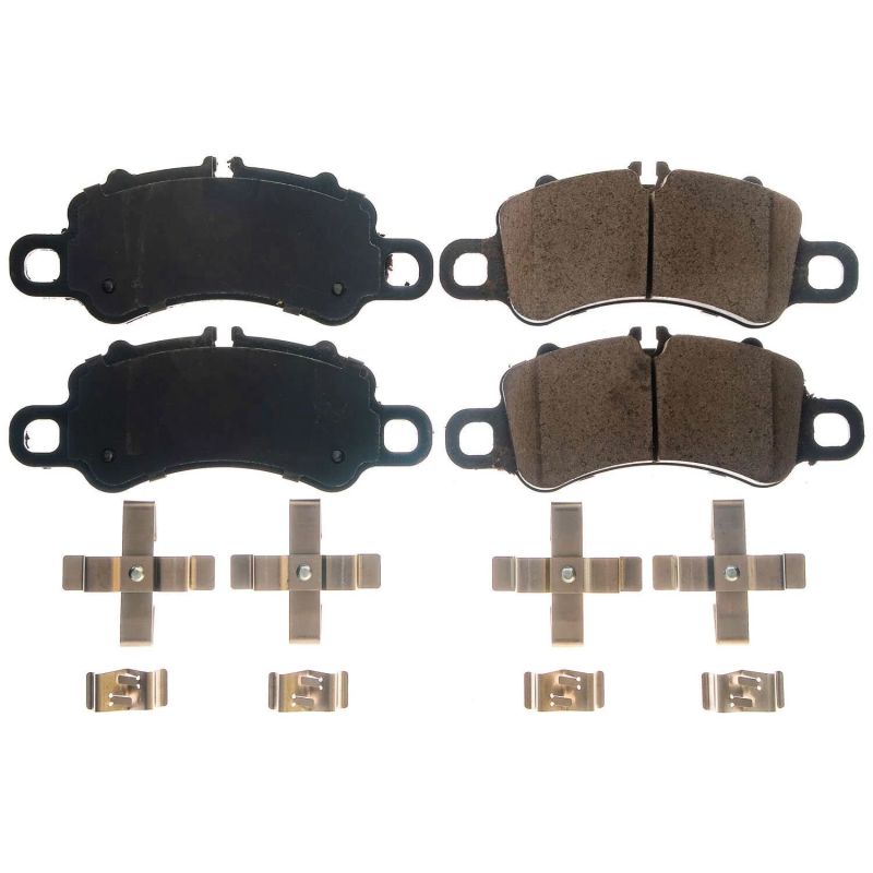 Power Stop 17-18 Porsche 718 Boxster Front Z17 Evolution Ceramic Brake Pads w/Hardware-thumbmail-1