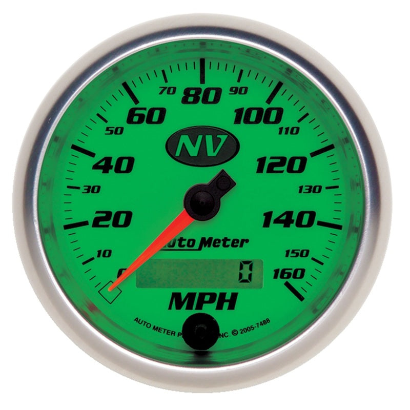 AutoMeter Gauge Speedometer 3-3/8in. 160MPH Elec. Programmable NV-thumbmail-2