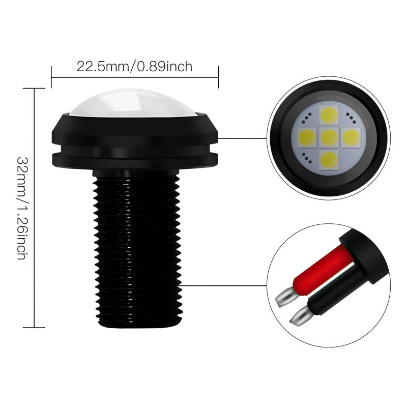Oracle 3W Universal Cree LED Billet Light - White-thumbmail-2