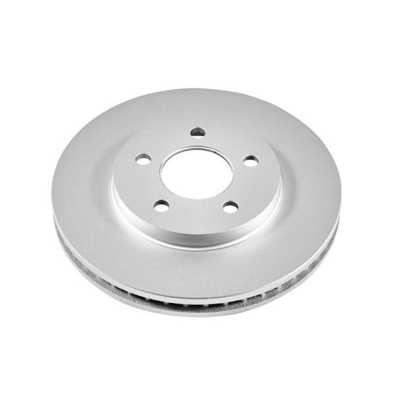 Power Stop 05-10 Ford Mustang Front Evolution Geomet Coated Rotor-thumbmail-1
