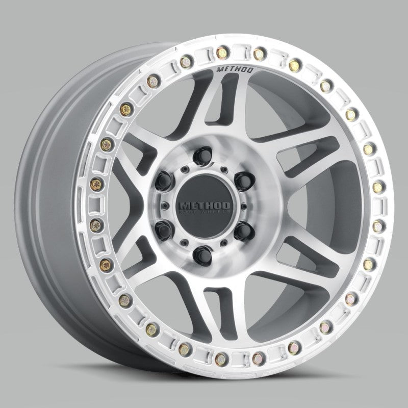 Method MR106 Beadlock 17x9 -44mm Offset 8x6.5 130.81mm CB Machined/Clear Coat w/BH-H36125 Wheel-thumbmail-2