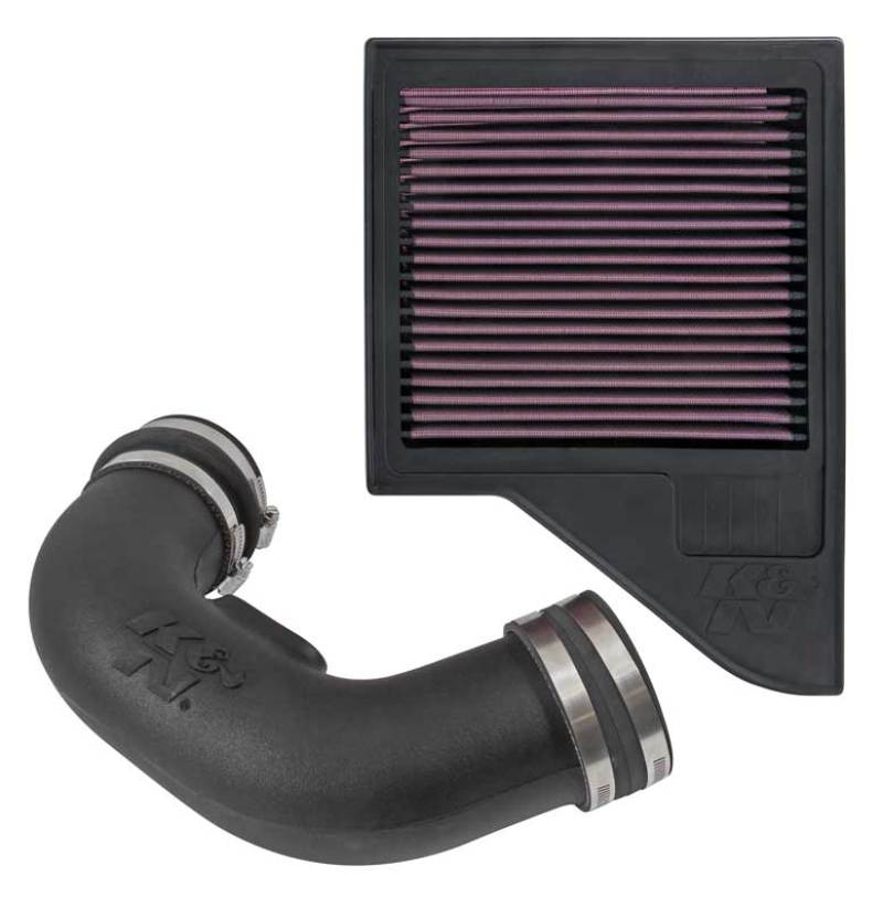 K&N 11-14 Ford Mustang GT 5.0L V8 Performance Intake Kit-thumbmail-1