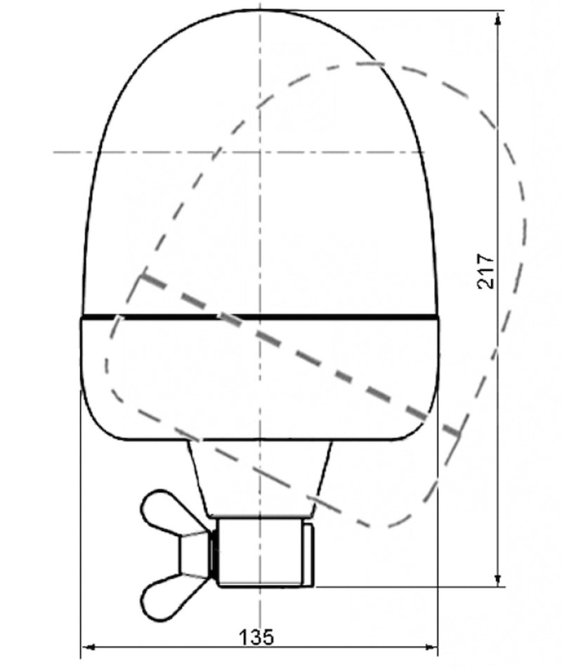 Hella Identification Lamp Rotating Beacon 2Rl-thumbmail-2